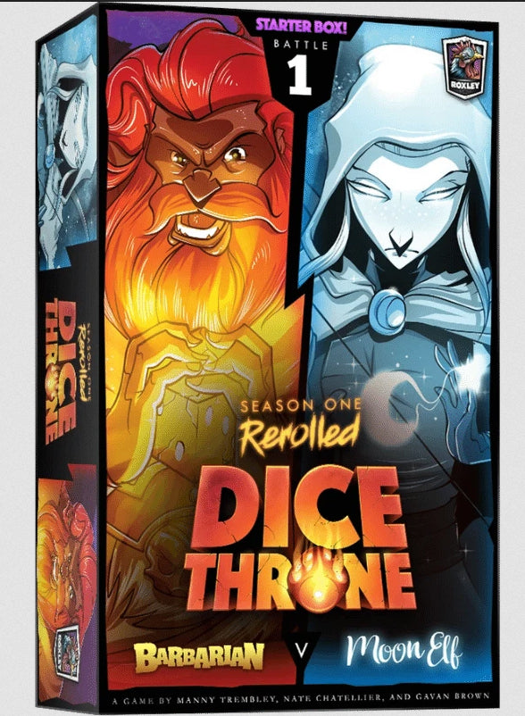 Dice Throne: Season 1 ReRolled: Barbarian v. Moon Elf (SEE LOW PRICE AT CHECKOUT)