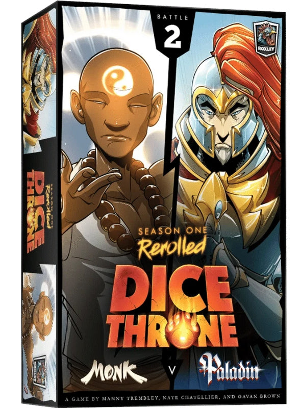 Dice Throne: Monk v. Paladin (SEE LOW PRICE AT CHECKOUT)