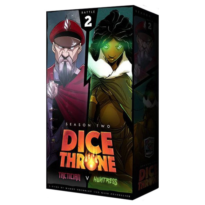 Dice Throne: Season 2: Tactician vs. Huntress (SEE LOW PRICE AT CHECKOUT)