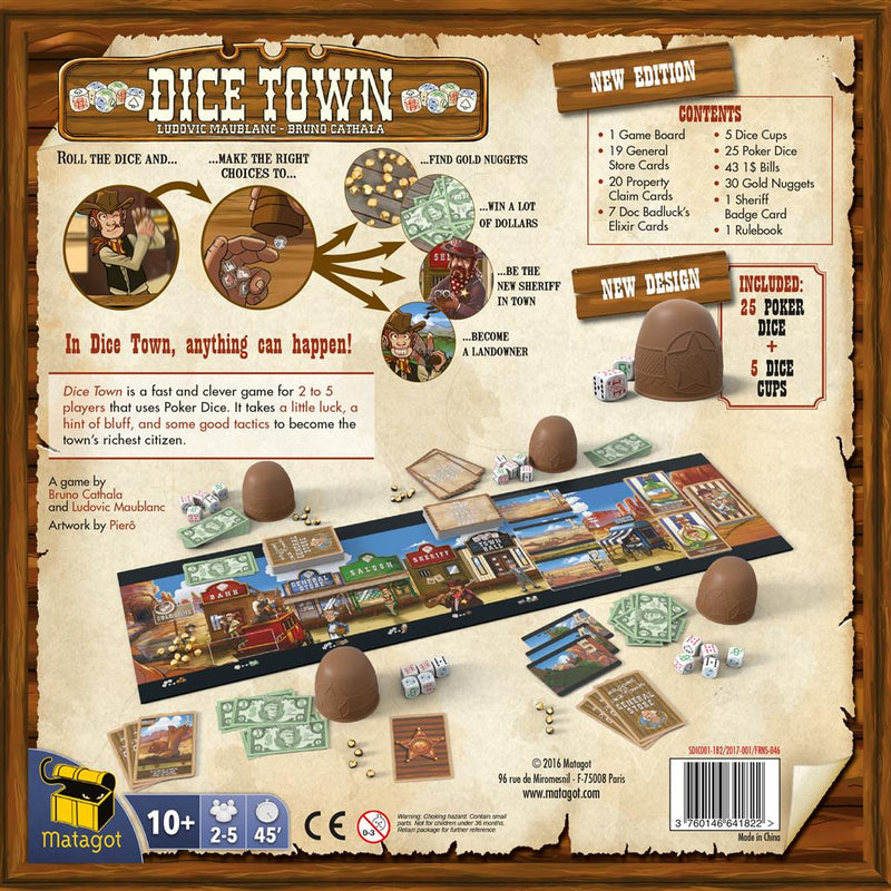 Dice Town (Revised Edition) (SEE LOW PRICE AT CHECKOUT)