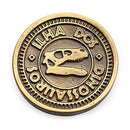 Dinosaur Island Metal Coin Set