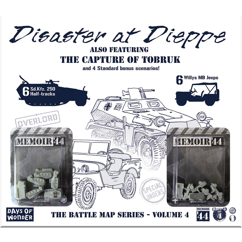 Memoir '44: Battlemap - Disaster at Dieppe (SEE LOW PRICE AT CHECKOUT)