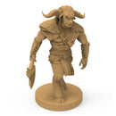 Dwellings of Eldervale: Minotaur Mercenary Miniature (SEE LOW PRICE AT CHECKOUT)