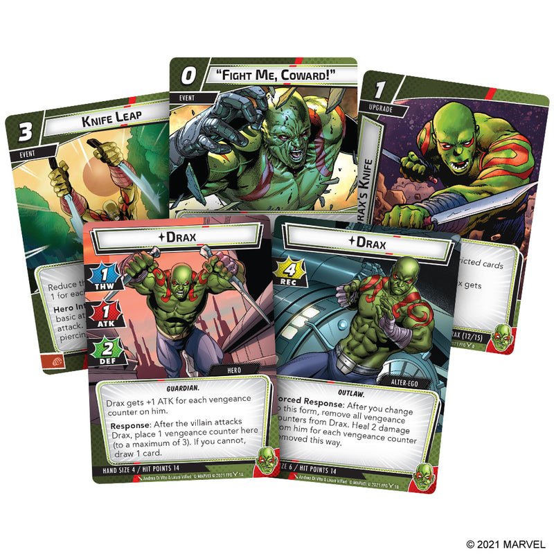 Marvel Champions LCG: Drax Hero Pack (SEE LOW PRICE AT CHECKOUT)