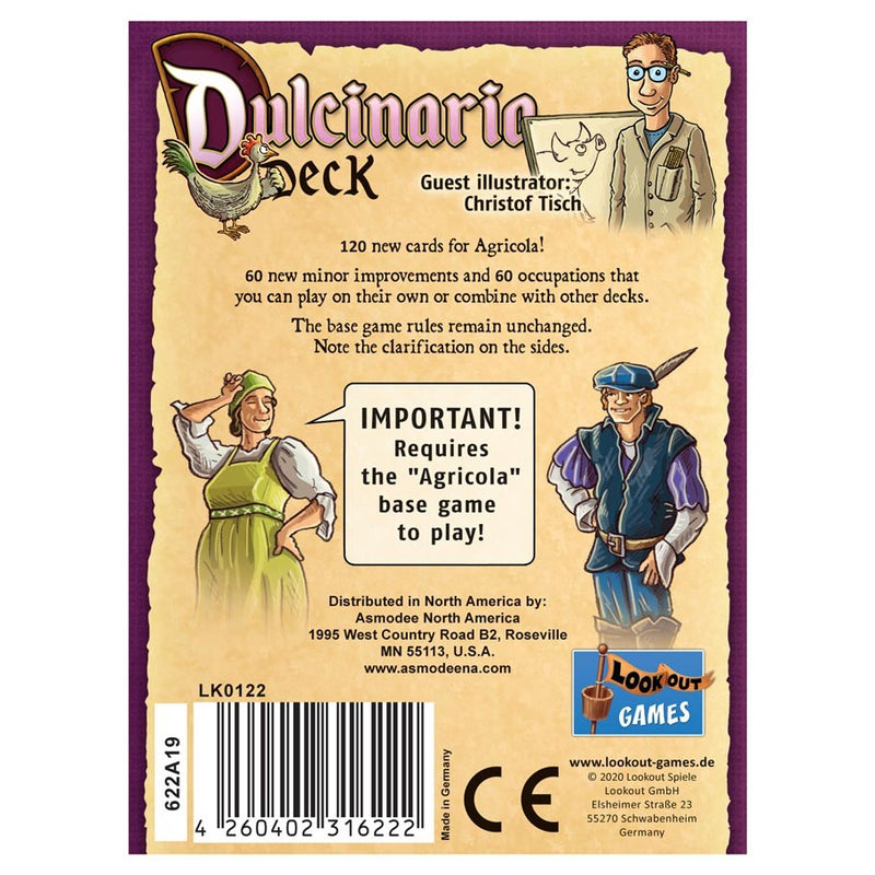 Agricola: Dulcinaria Deck (SEE LOW PRICE AT CHECKOUT)