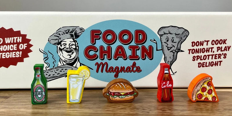 Food Chain Magnate Sticker Upgrade Kit