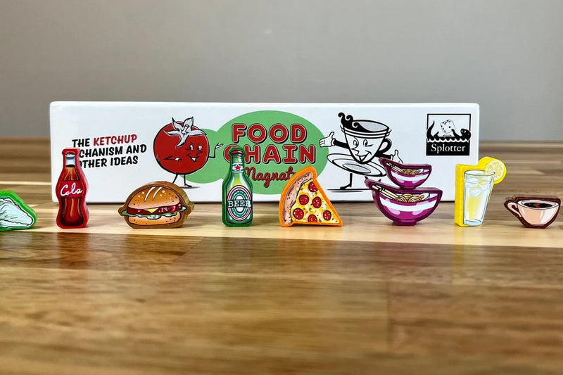 Food Chain Magnate: The Ketchup Mechanism Expansion Sticker Upgrade Kit