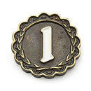 Five Tribes Metal Coin Set