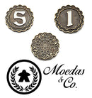 Five Tribes Metal Coin Set