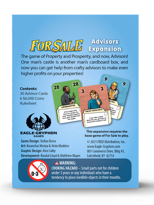 For Sale: Advisors Expansion (SEE LOW PRICE AT CHECKOUT)