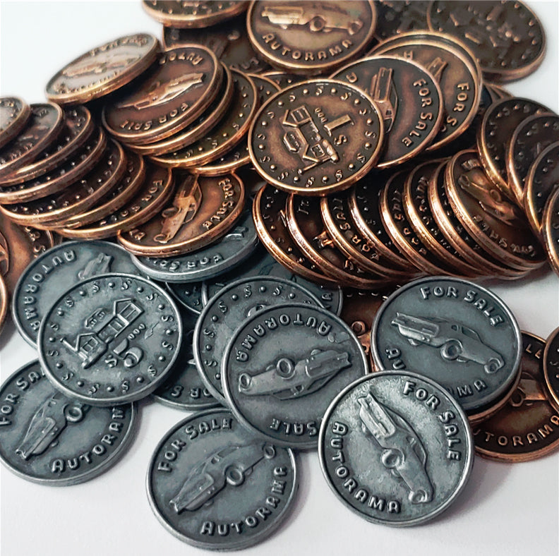 For Sale: Autorama Metal Coins (SEE LOW PRICE AT CHECKOUT)