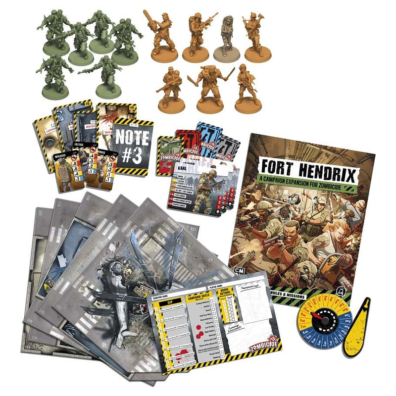 Zombicide (2nd Edition): Fort Hendrix (SEE LOW PRICE AT CHECKOUT)