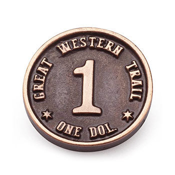 Great Western Trail Metal Coin Set