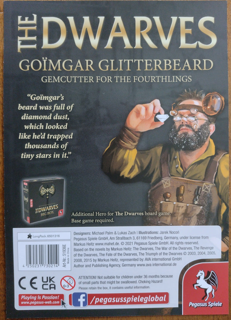 The Dwarves: Big Box - Goimgar Glitterbeard Character Pack