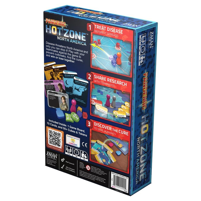 Pandemic Hot Zone: North America (SEE LOW PRICE AT CHECKOUT)
