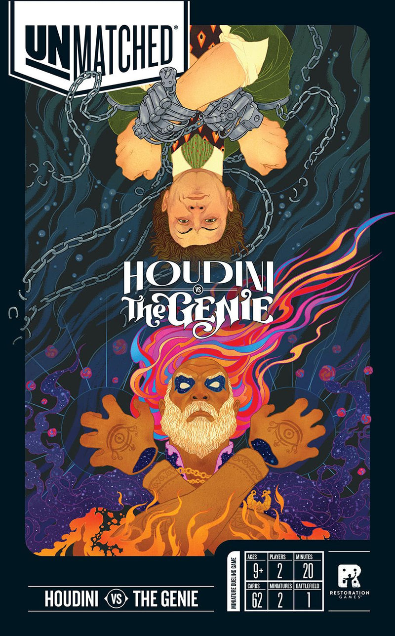 Unmatched: Houdini vs. The Genie (SEE LOW PRICE AT CHECKOUT)