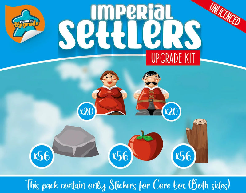 Imperial Settlers Sticker Upgrade Kit