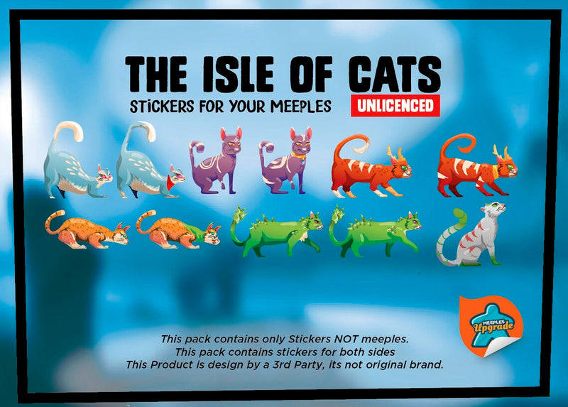 The Isle of Cats Sticker Upgrade Kit