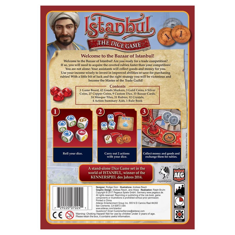Istanbul Dice (SEE LOW PRICE AT CHECKOUT)