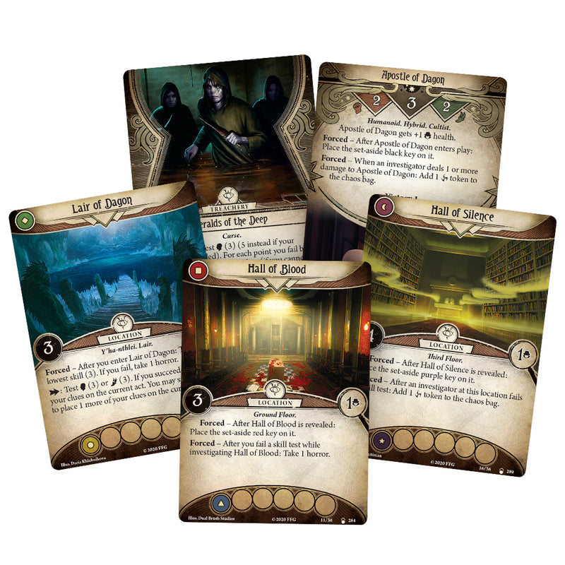 Arkham Horror LCG: The Lair of Dagon (SEE LOW PRICE AT CHECKOUT)