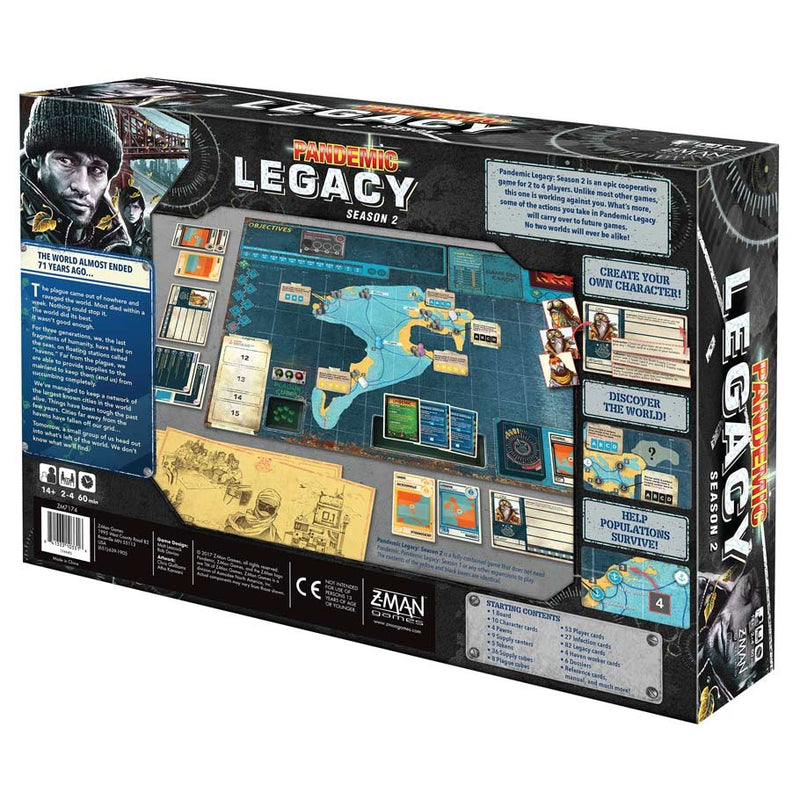 Pandemic: Legacy Season 2 (Black Edition) (SEE LOW PRICE AT CHECKOUT)