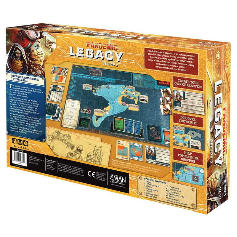 Pandemic: Legacy Season 2 (Yellow Edition) (SEE LOW PRICE AT CHECKOUT)