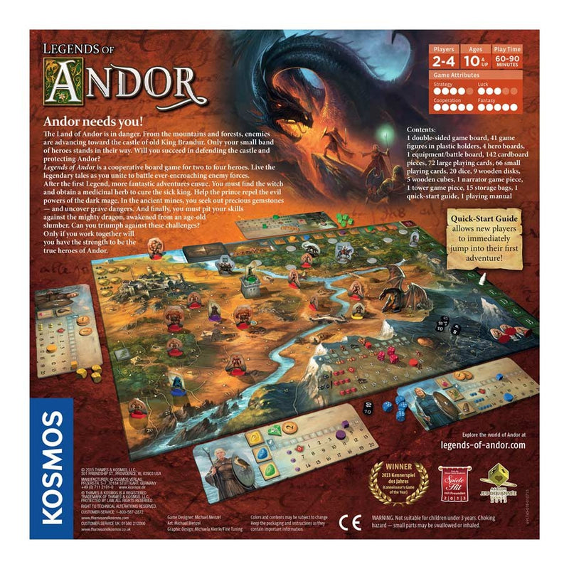Legends of Andor (SEE LOW PRICE AT CHECKOUT)