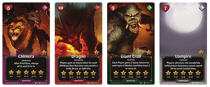 Roll Player: Lenticular Monster Cards