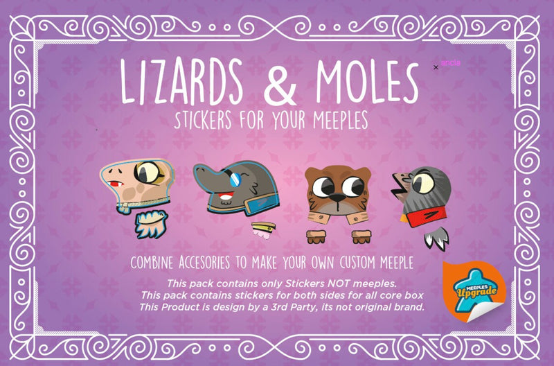 Root: Expansions (Lizards & Moles) Sticker Upgrade Kit