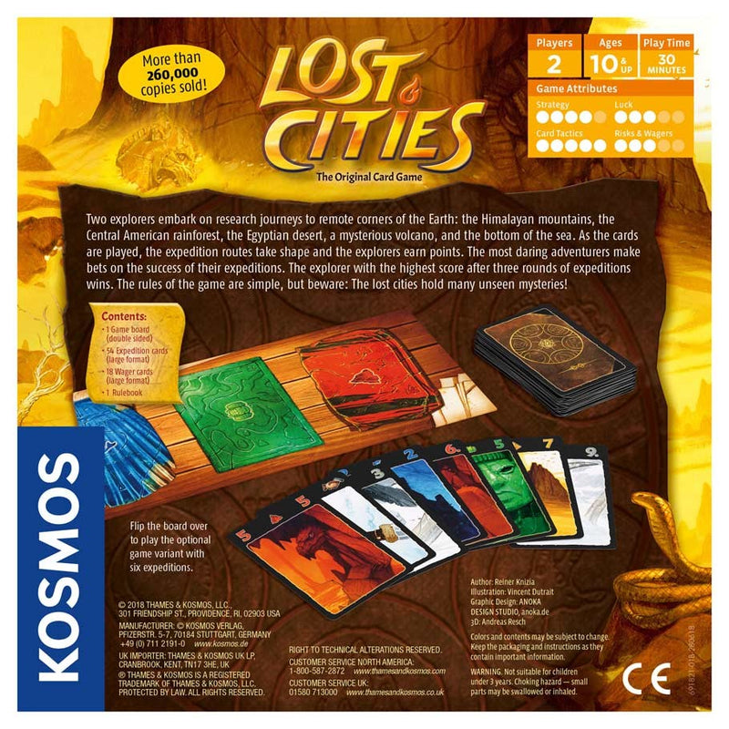 Lost Cities (SEE LOW PRICE AT CHECKOUT)