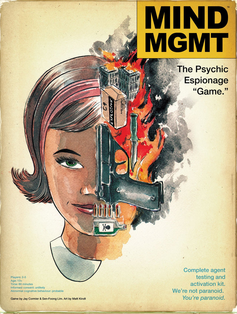 MIND MGMT: The Psychic Espionage "Game."