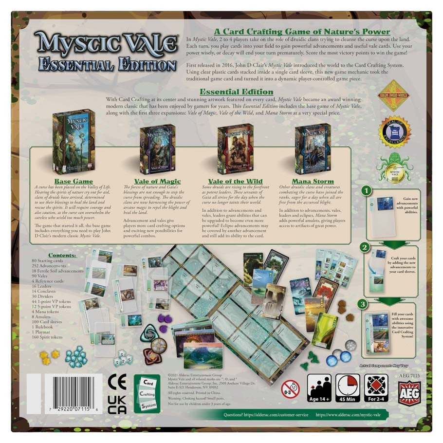mystic vale card sleeves Mystic Vale Custom Card Sleeves: World Bearer