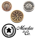 Pirates of Maracaibo Metal Coin Set