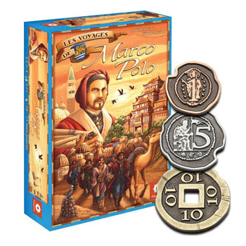 The Voyages of Marco Polo Metal Coin Set