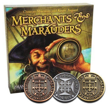 Merchants & Marauders Metal Coin Set