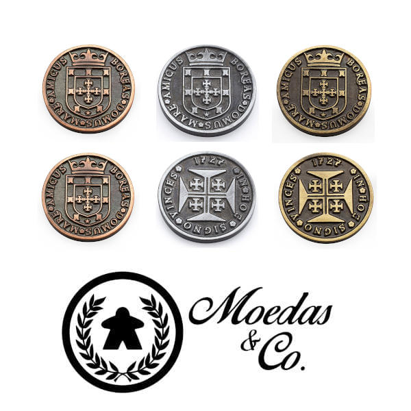 Merchants & Marauders Metal Coin Set