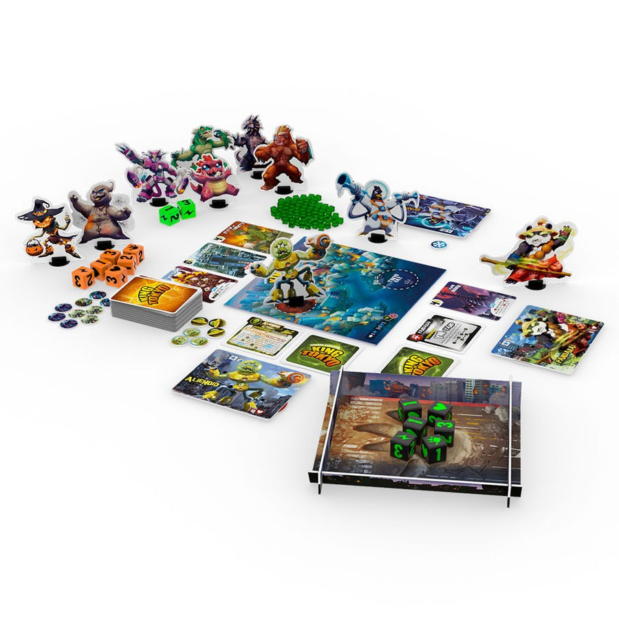 king of tokyo promo monsters King of Tokyo: Monster Box (SEE LOW PRICE AT CHECKOUT)