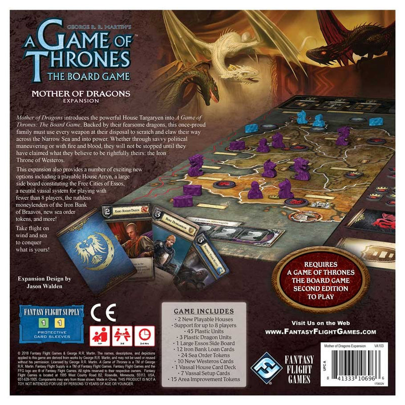 Game of Thrones: The Board Game - Mother of Dragons (SEE LOW PRICE AT CHECKOUT)
