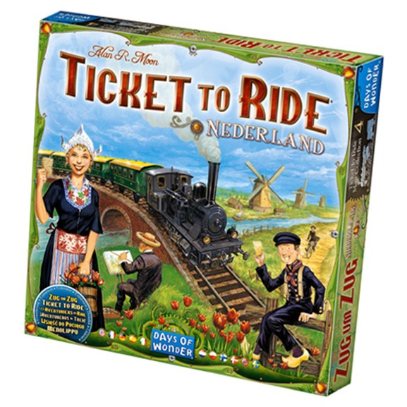 Ticket to Ride: Nederland Map (SEE LOW PRICE AT CHECKOUT)