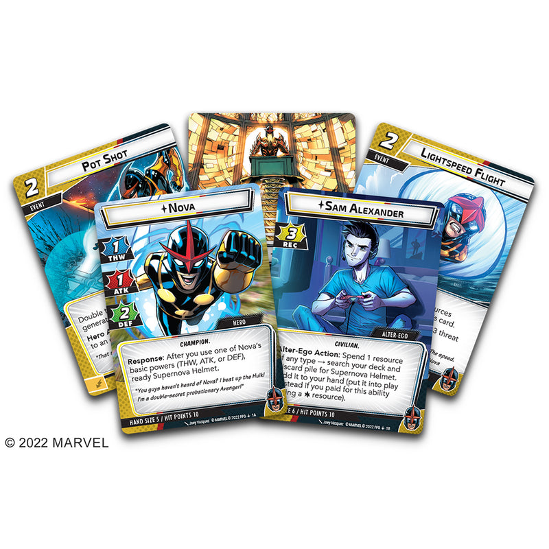 Marvel Champions LCG: Nova Hero Pack (SEE LOW PRICE AT CHECKOUT)