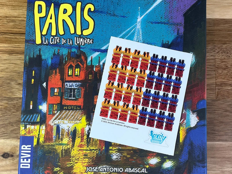 Paris: La Cité de la Lumière Sticker Upgrade Kit