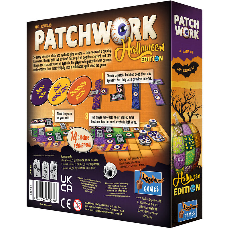 Patchwork: Halloween Edition (SEE LOW PRICE AT CHECKOUT)