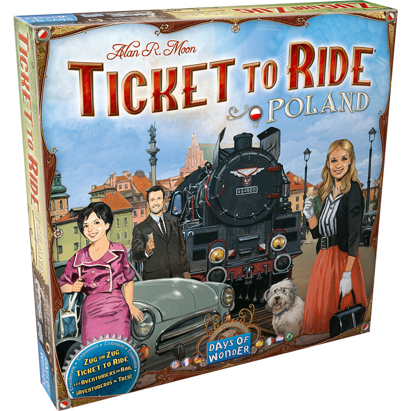 Ticket to Ride: Poland Map (SEE LOW PRICE AT CHECKOUT)