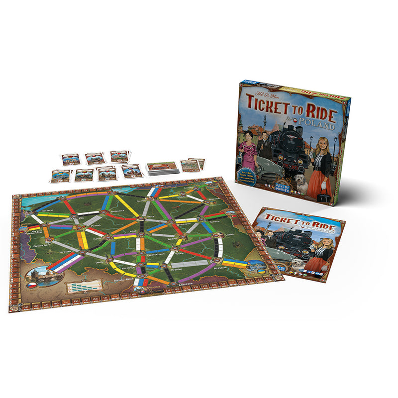 Ticket to Ride: Poland Map (SEE LOW PRICE AT CHECKOUT)