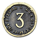 Red Cathedral Metal Coin Set