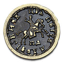 Red Cathedral Metal Coin Set