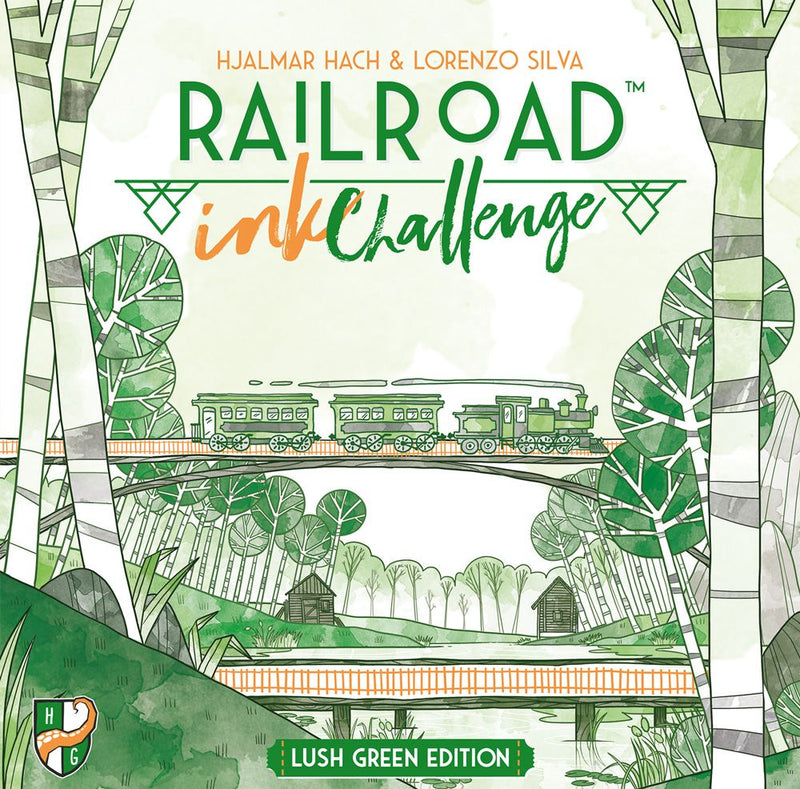 Railroad Ink: Challenge: Lush Green