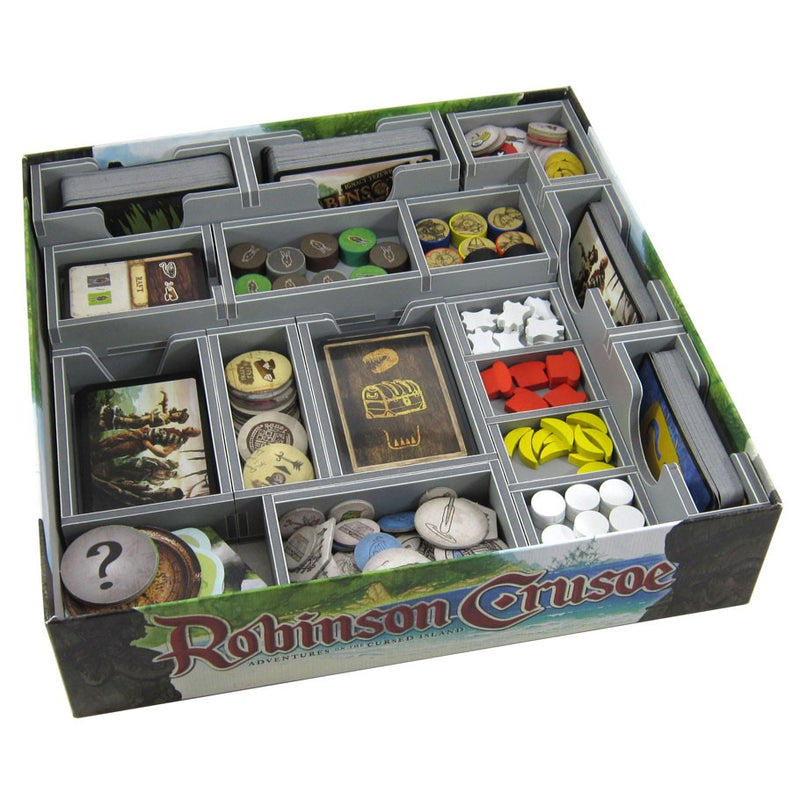 Box Insert: Robinson Crusoe 2nd Edition & Expansion
