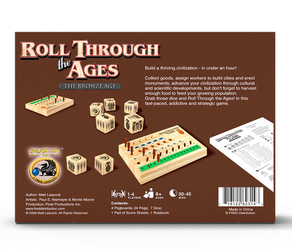 Roll Through the Ages: The Bronze Age (SEE LOW PRICE AT CHECKOUT)