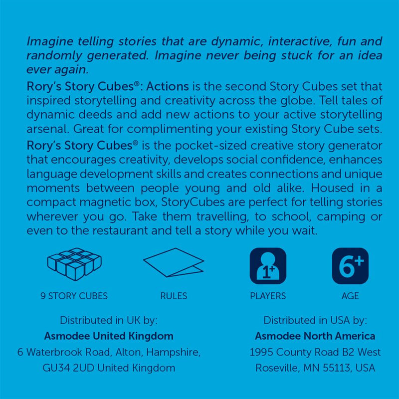Rory's Story Cubes: Actions (Box) (SEE LOW PRICE AT CHECKOUT)